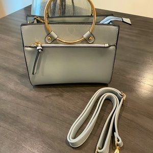 La Terre Fashion Handbag light baby blue